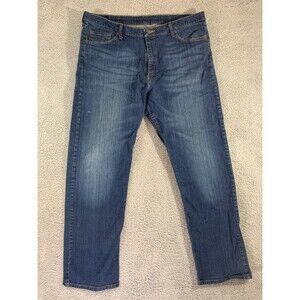 Wrangler Premium Quality Relaxed Fit Men's Jeans Size 40 x 32 Bootcut